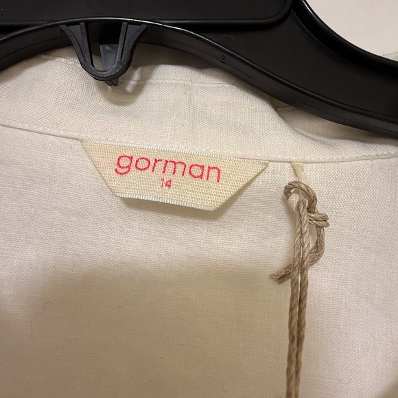 Gorman Lost and Found White button up shirt - Picture 6 of 8